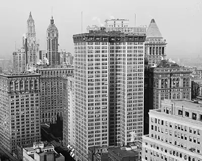 Paul, Weiss offices at 61 Broadway 1914-1950 (Source: Library of Congress, Detroit Publishing Company collection)